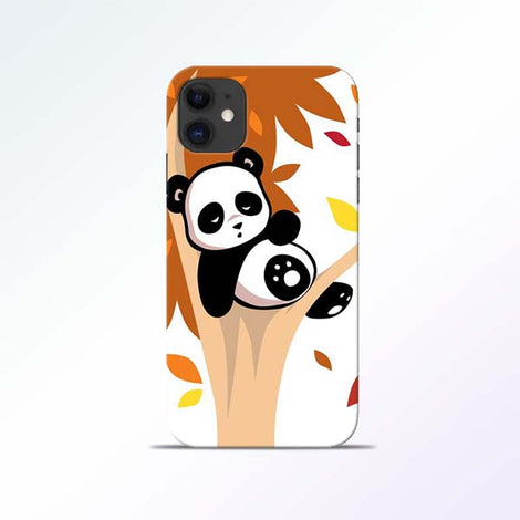 Black Panda iPhone 11 Mobile Cases