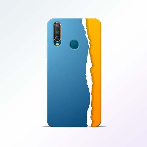 Blue Yellow Vivo U10 Mobile Cases