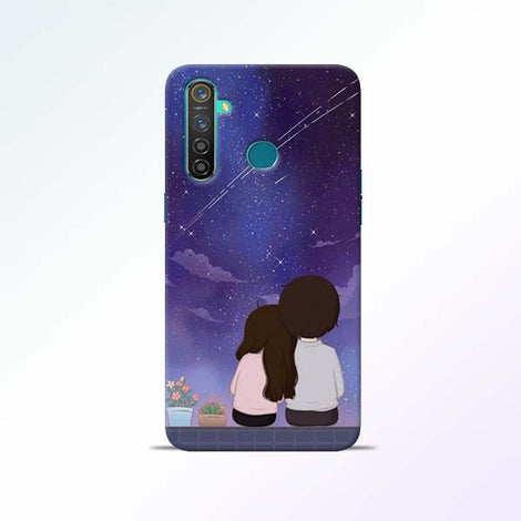 Couple Sit Realme 5 Pro Mobile Cases