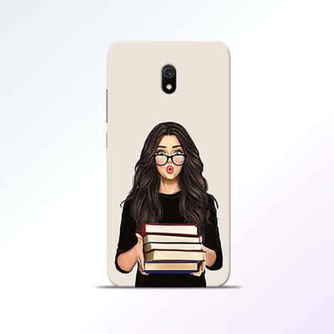 Exam Girl Redmi 8A Mobile Cases