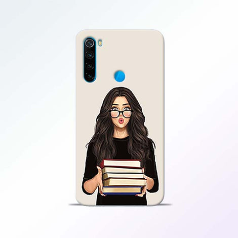 Exam Girl Redmi Note 8 Mobile Cases