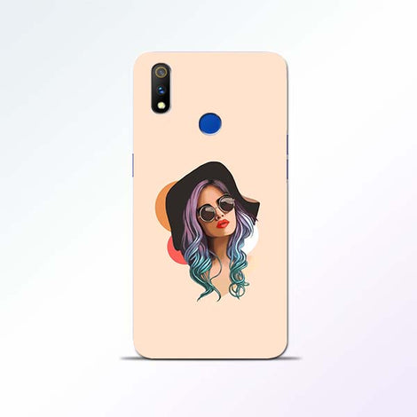 Girl Sketch Realme 3 Pro Mobile Cases