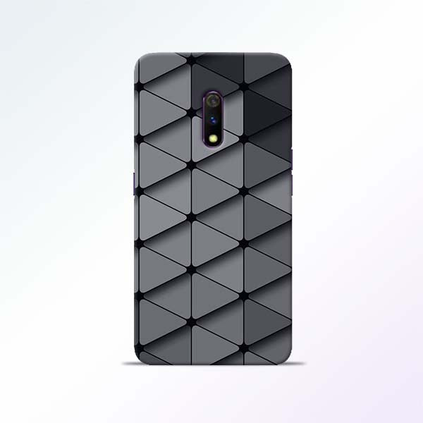 Grey Crystal Realme X Mobile Cases