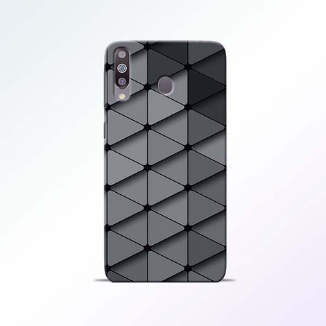 Grey Crystal Samsung Galaxy M30 Mobile Cases