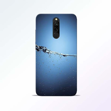 Half Water Redmi 8 Mobile Cases