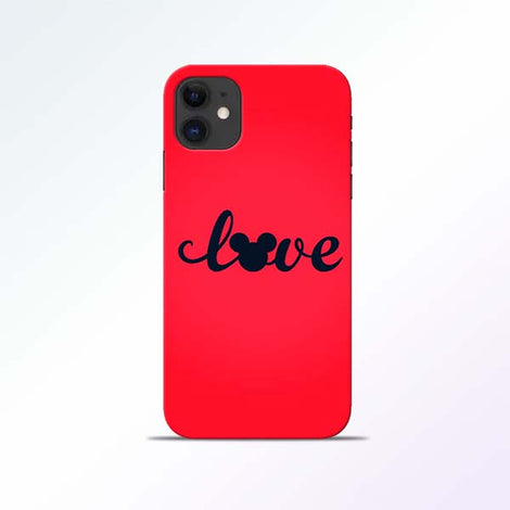 Love Mickey iPhone 11 Mobile Cases