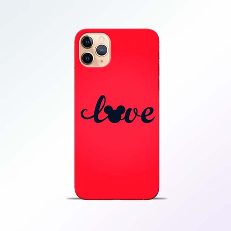 Love Mickey iPhone 11 Pro Mobile Cases