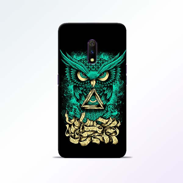 Owl Art Realme X Mobile Cases