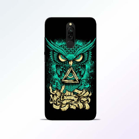 Owl Art Redmi 8 Mobile Cases