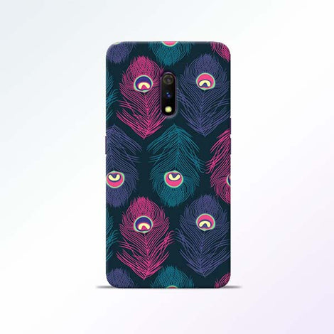 Peacock Feather Realme X Mobile Cases