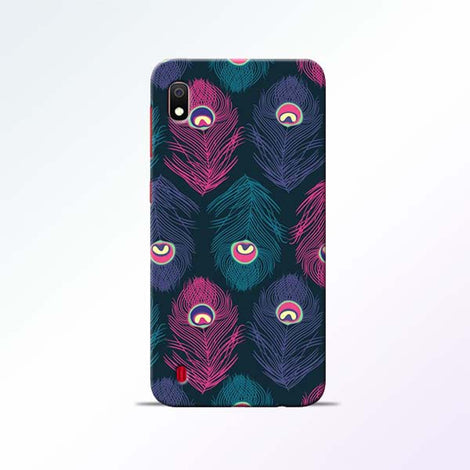 Peacock Feather Samsung Galaxy A10 Mobile Cases