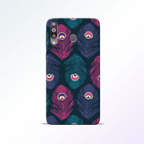 Peacock Feather Samsung Galaxy M30 Mobile Cases