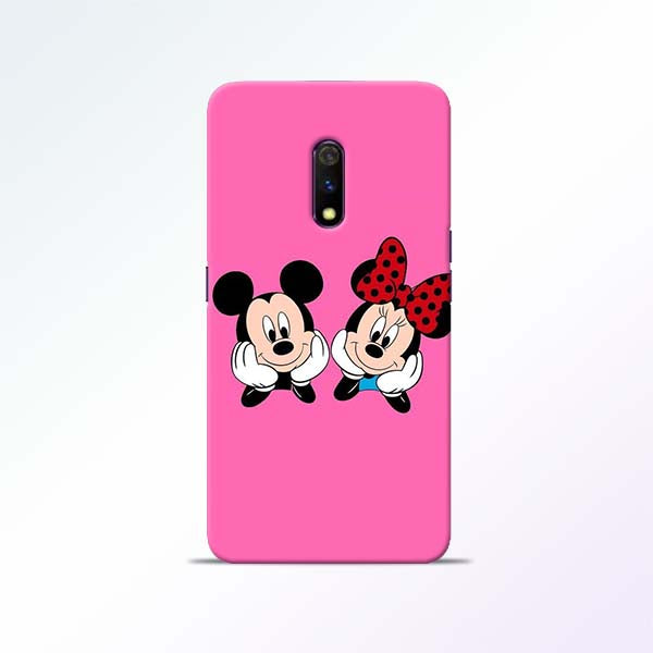 Pink Cartoon Realme X Mobile Cases