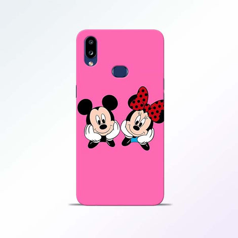 Pink Cartoon Samsung Galaxy A10s Mobile Cases