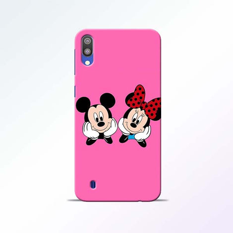 Pink Cartoon Samsung Galaxy M10 Mobile Cases