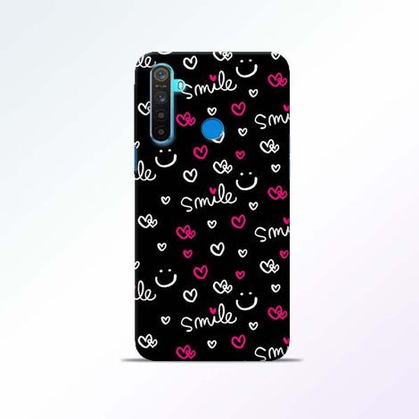 Smile Heart Realme 5 Mobile Cases