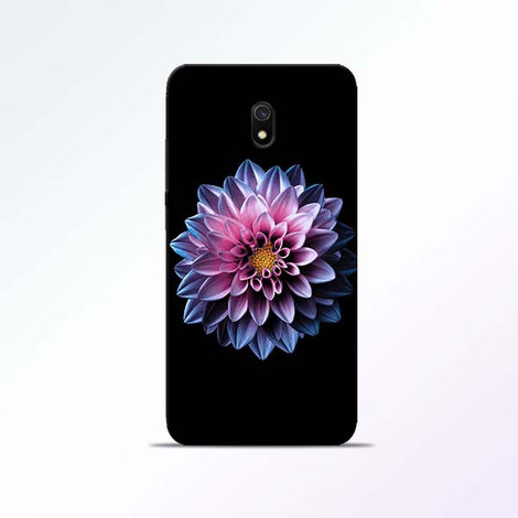 White Flower Redmi 8A Mobile Cases