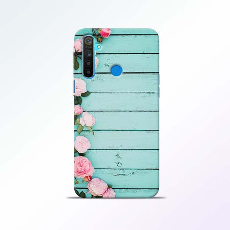 Wood Flower Realme 5 Mobile Cases