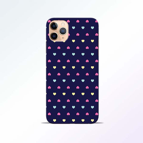 Cute Heart iPhone 11 Pro Mobile Cases