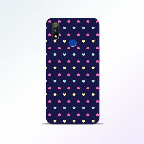 Cute Heart Realme 3 Pro Mobile Cases